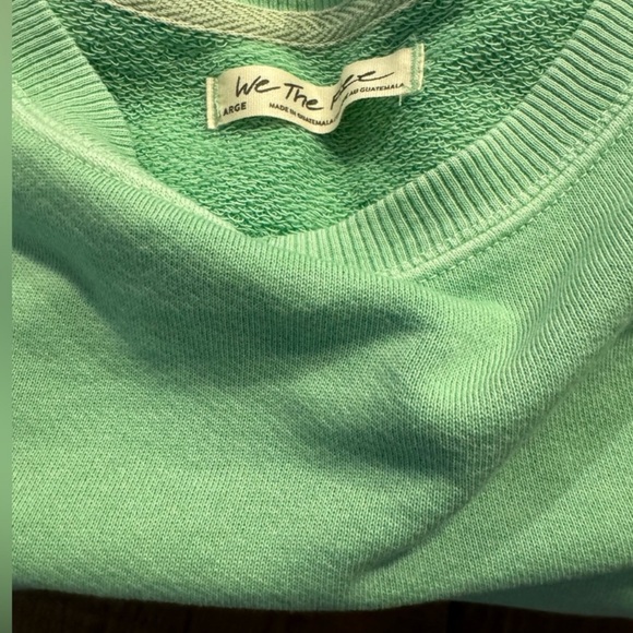 NEW Free People Camden Cropped Pullover Sweatshirt - Picture 7 of 7